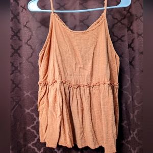 Haute fox, size 3X, bohemian top